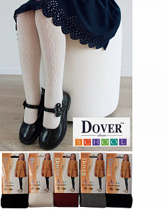 Колготки фактурной вязки для девочки DOVER